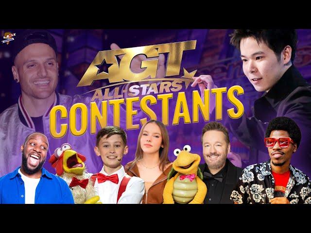 Who are the contestants competing in AGT- All-star?