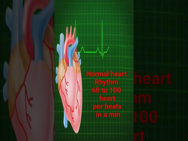 Normal heart Rhythm#heartbeat#viral #viral#trending