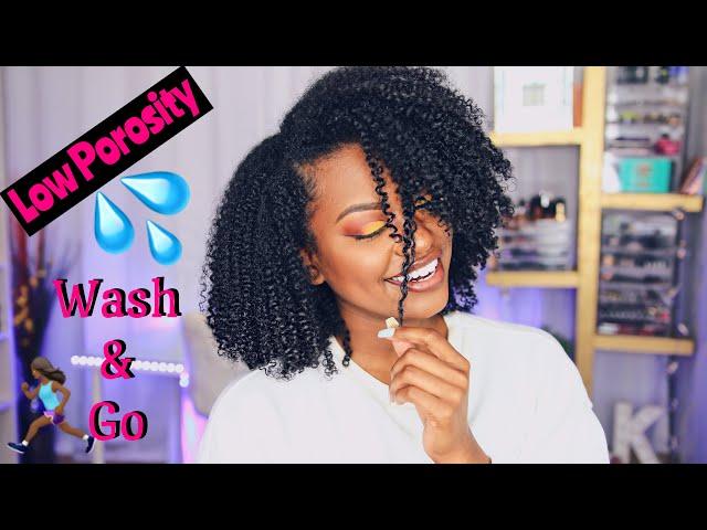 Wash N Go Routine for Low Porosity Hair - ISSA TALK THROUGH