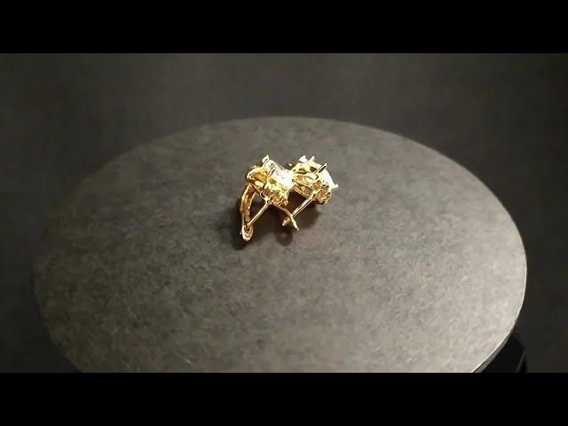 Серьги XUPING JEWELRY 97958. Позолота 18 К, бижутерия, интернет магазин Sorokka