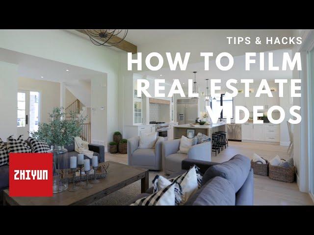 HOW TO SHOOT REAL ESTATE VIDEOS | Gear, Settings, Camera Movements