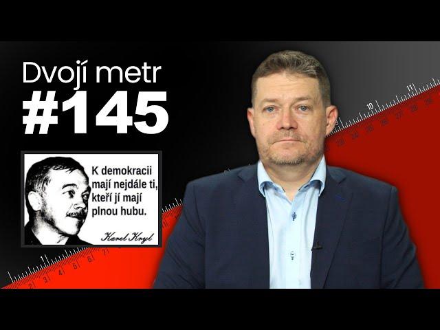 Dvojí metr #145: Přešlap roku. Vláda bere zpátečku. 2% hráz proti extrémismu. Nebinární Hermiona.