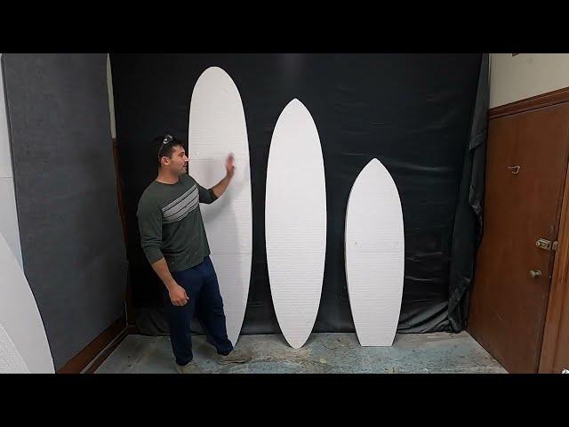 Easy to Ship Surfboard Blanks | Lets get shaping!