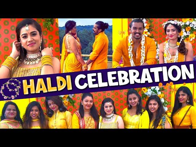 The Colourful Haldi Celebration  | Marriage Vibes  | Aarthi Subash Vlogs