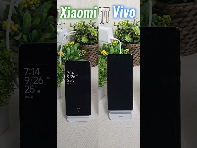 Xiaomi 14T Pro vs Vivo X100 Ultra Wireless Charging Speed Test