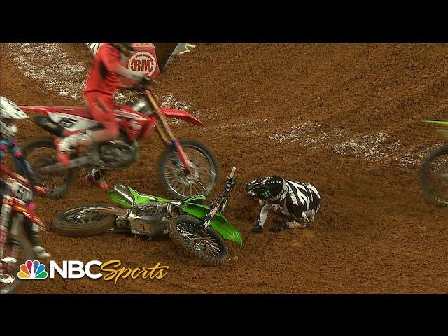 Supercross 2023: Biggest crashes of the season so far | Motorsports on NBC