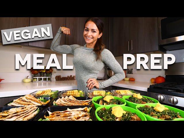 Quick VEGAN MEAL PREP | High-Protein 