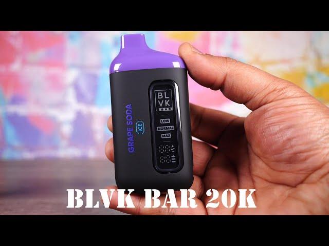 Feature Packed MONSTERS! BLVK Bar 20K Review! VapingwithTwisted420