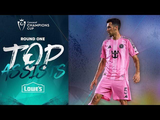 Top Assists | 2025 Concacaf Champions Cup | Round One