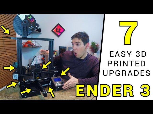 7 easy 3D printed upgrades for your Ender 3