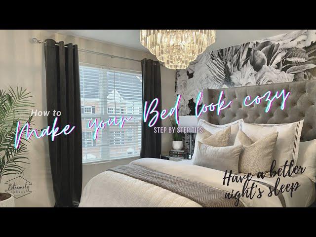 How to Layer your bed|| How to make your bed look & feel comfortable| HELPFUL TIPS