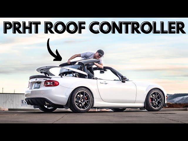 I should’ve done this on day ONE! PRHT Roof Controller for NC Miata