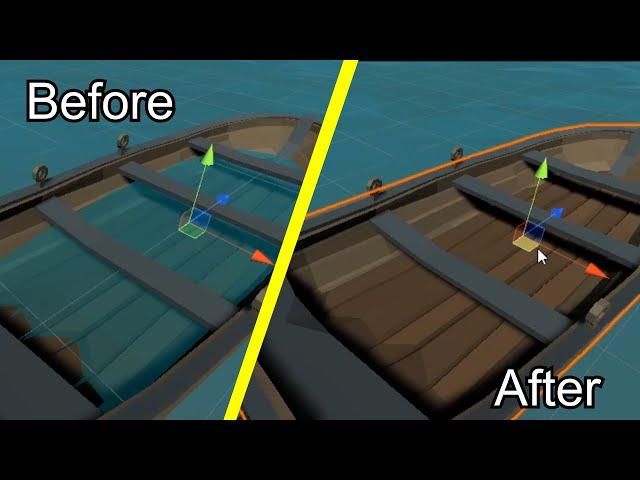 How to Use Depth Mask to Hide Water in Boats in Unity