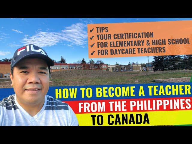 HOW TO BECOME A TEACHER FROM THE PHILIPPINES IN CANADA | HOW TO BECOME A DAYCARE TEACHER IN CANADA