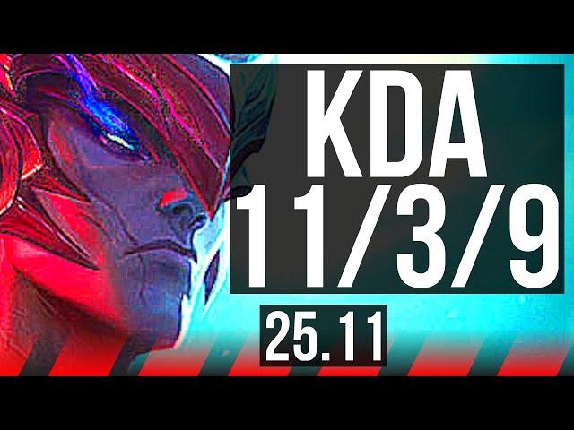 YONE vs RENEKTON (TOP) | 11/3/9 | NA Challenger | 25.11
