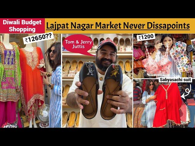 Found Sabyasachi Blouse Suit, H&M Zara Jeans In Lajpat Nagar Market | Delhi Best Budget Market