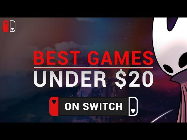 Best SWITCH Games UNDER 20 Dollar! (2024)