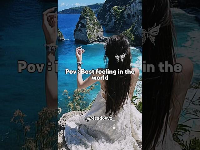 Have you experienced? #aesthetic #shortsfeed #bestfeeling #ytshorts #1million #popular #trend #fyp