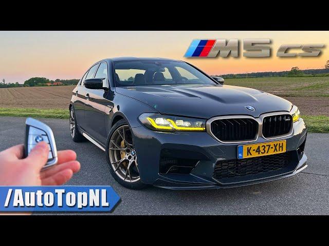 BMW M5 CS | REVIEW on AUTOBAHN [NO SPEED LIMIT] by AutoTopNL