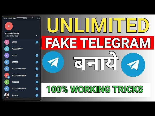 How To Create Unlimited Telegram Accounts 2023 | Telegram Without Phone Number