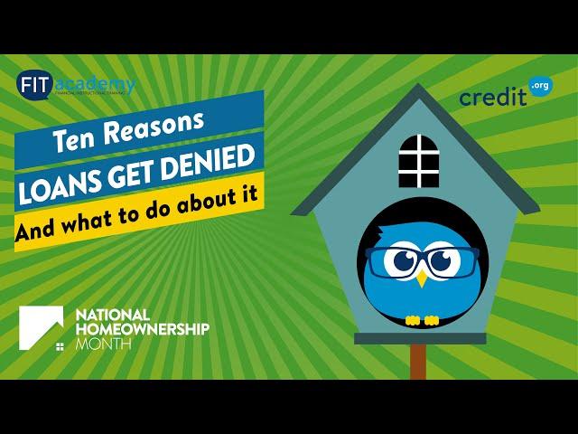 10 Reasons Home Loans Get Denied (And What You Can Do About It)