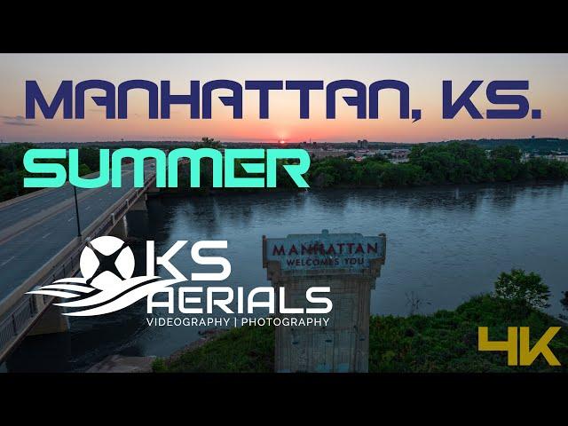 Welcome to Manhattan, Kansas - Drone Video