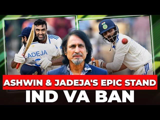 Ashwin & Jadeja's Epic Stand | IND VA BAN | Ramiz Speaks