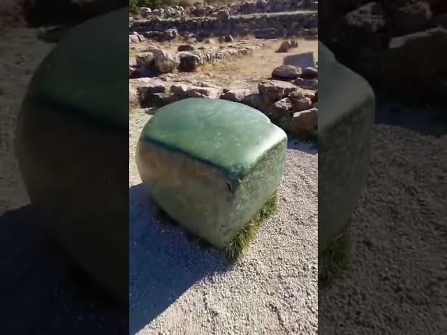Strange Green Megalithic Stone