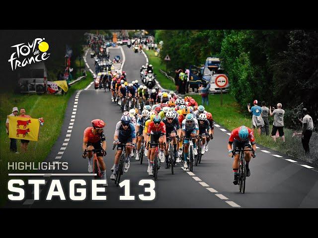 Tour de France 2024, Stage 13 | EXTENDED HIGHLIGHTS | 7/12/2024 | Cycling on NBC Sports