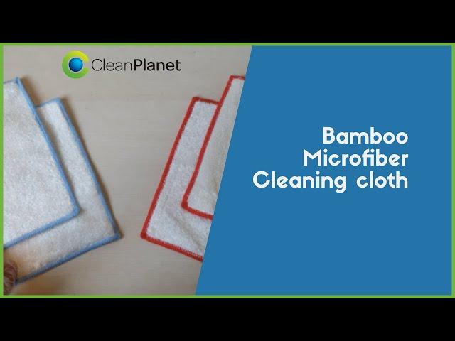 Bamboo Microfiber Cleaning Cloth - Better For You & the Environment | Clean Planet