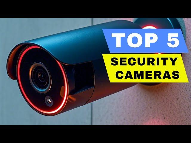 Top 5 Best Security Camera 2025 Review - Smart Home Safety / Best 4K Indoor Outdoor Security Camera