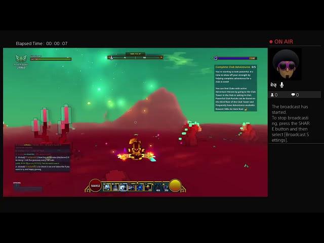 Trove Grinding Uber 10 geode For Gem Dust