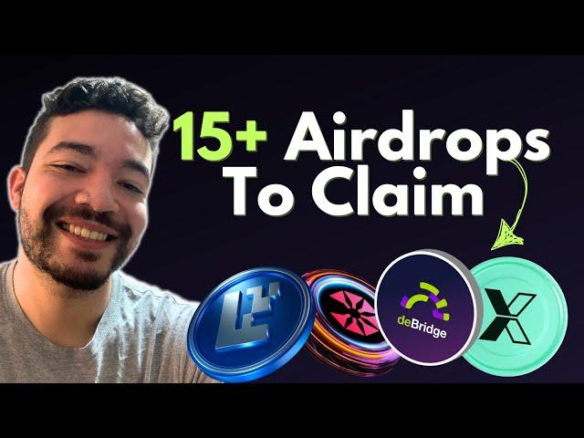 15+ Airdrops to Claim in 30 Days