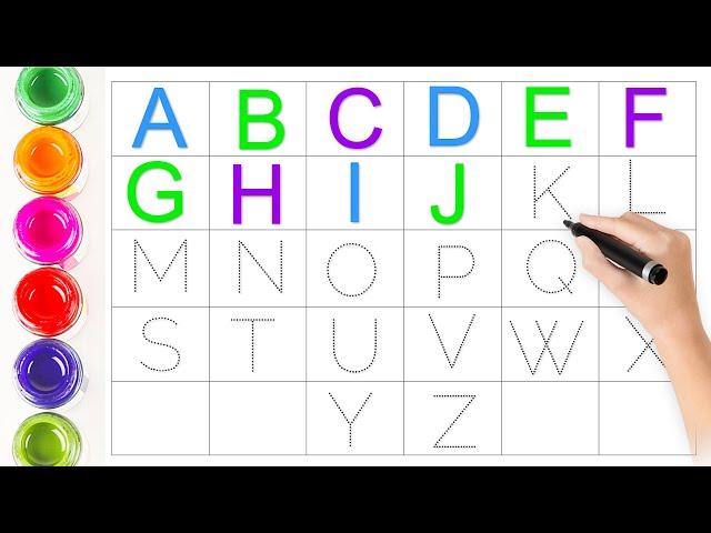 A for Apple B for Ball,  Alphabets | Learn to Write Alphabet | ABCD learning for toddlers | abcd