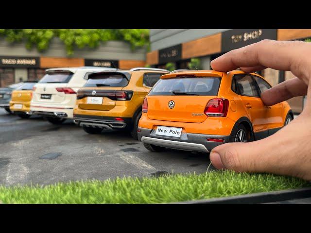 Most Realistic Volkswagen Cars Diecast Model Collection 1/18 Scale | Street Parking Mini Cars