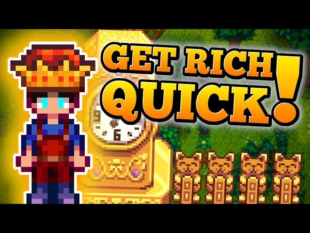 How To Get RICH In Stardew Valley 1.6