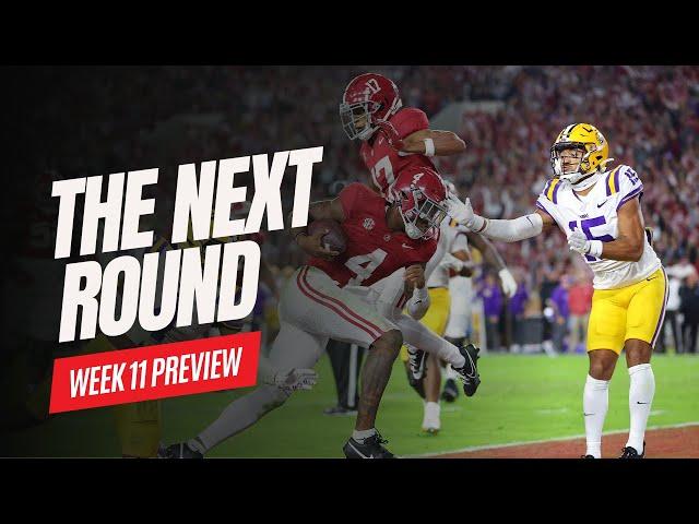 The Next Round Alabama News Center College Football Preview Week 11