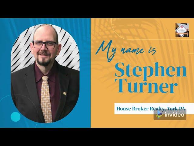 Steve Turner REALTOR York PA   video intro