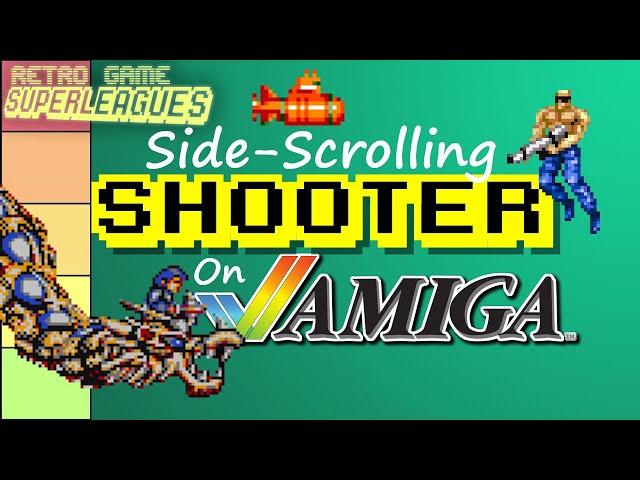 43 Side-Scrolling Shooters on Amiga RANKED | Retro Game Superleagues