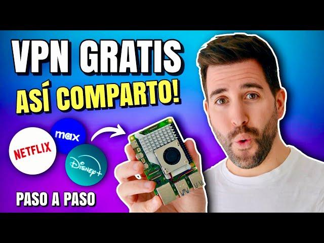 ASÍ he CREADO mi VPN GRATIS para COMPARTIR Netflix, Disney+ y MÁS