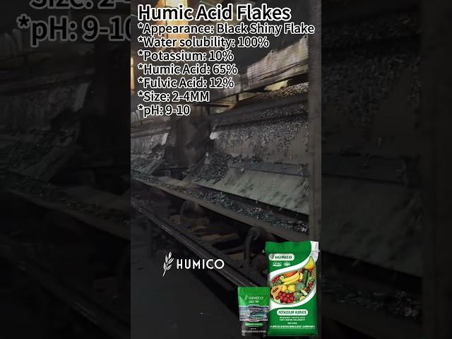 Humic Acid Flakes Factory Machine Production Process  - #Humico | China Certificated Manufacturer