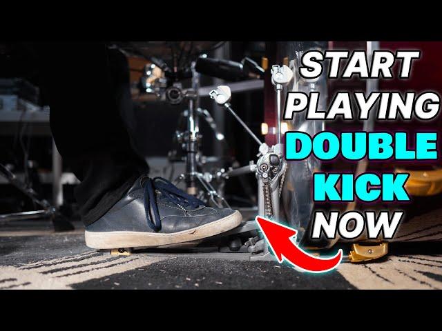 Build Your Double Kick Technique Fast! (4 Simple Steps) | DRUM LESSON - That Swedish Drummer