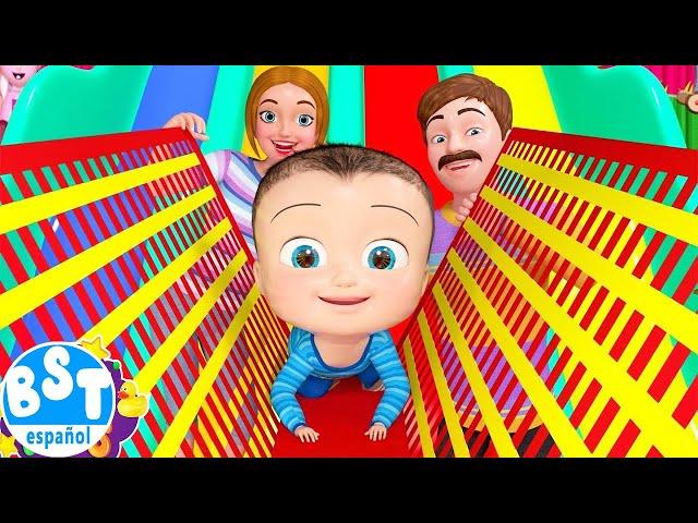 Patio interior ‍️‍️ Canciones Infantiles | BillionSurpriseToys Español