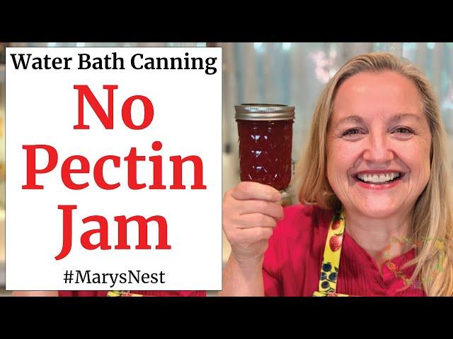 How to Make Strawberry Jam WITHOUT PECTIN (Sugar Free Jam and Low Sugar Jam Options)