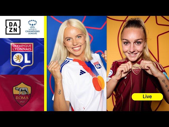 OLYMPIQUE LYONNAIS VS. AS ROMA | UEFA WOMEN'S CHAMPIONS LEAGUE 2024-25 MATCHDAY 4 (PRE-SHOW)