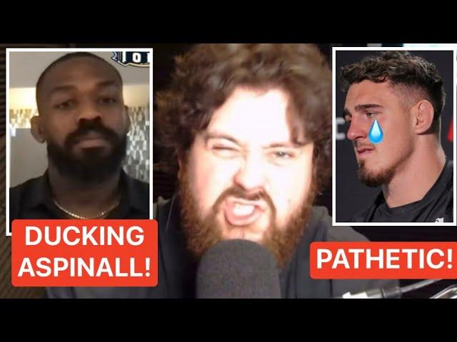 THE MMA GURU RIPS JON JONES FOR DUCKING TOM ASPINALL IF HE BEATS STIPE MIOCIC AT UFC 309?