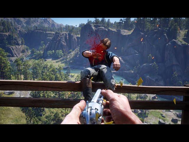 Red Dead Redemption 2 - Slow Motion Brutal Kills Vol.68 (PC 60FPS)