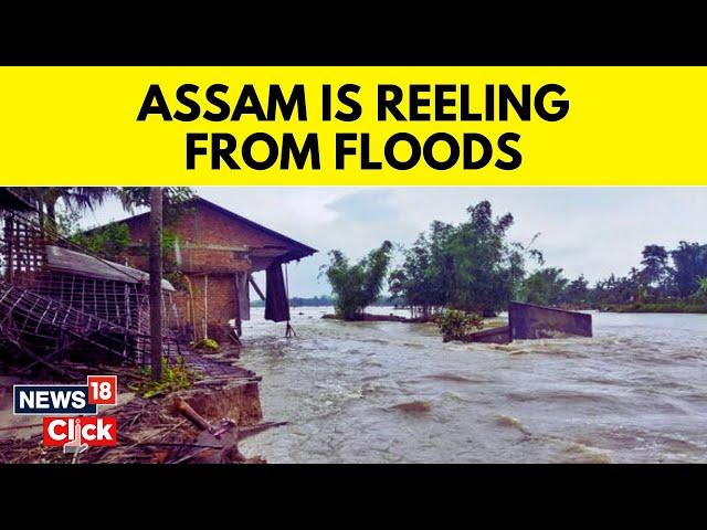 Assam Flood 2023 | Nearly 1.20 Lakh People in 20 Districts Affected | Assam Flood News | News18