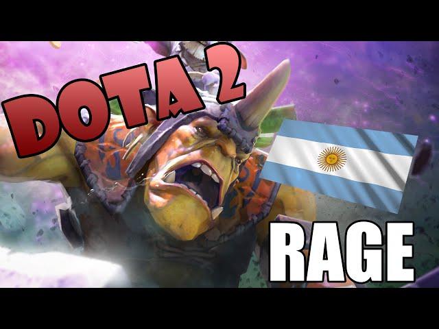 Argentino enojado en DotA 2 l Rage Gameplay