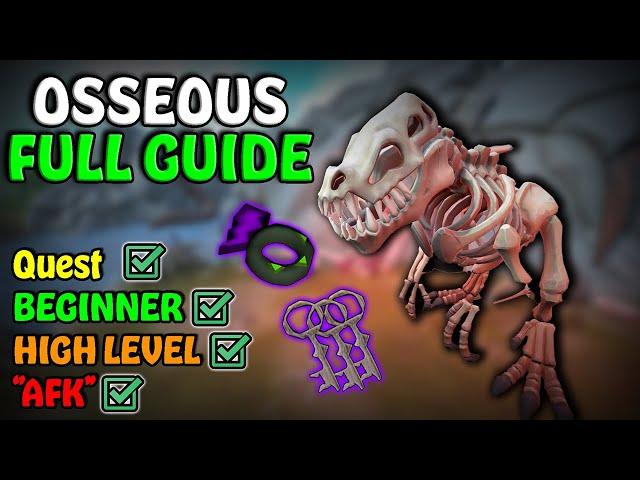 Full Guide To Osseous! - Beginner, High Level & AFK!